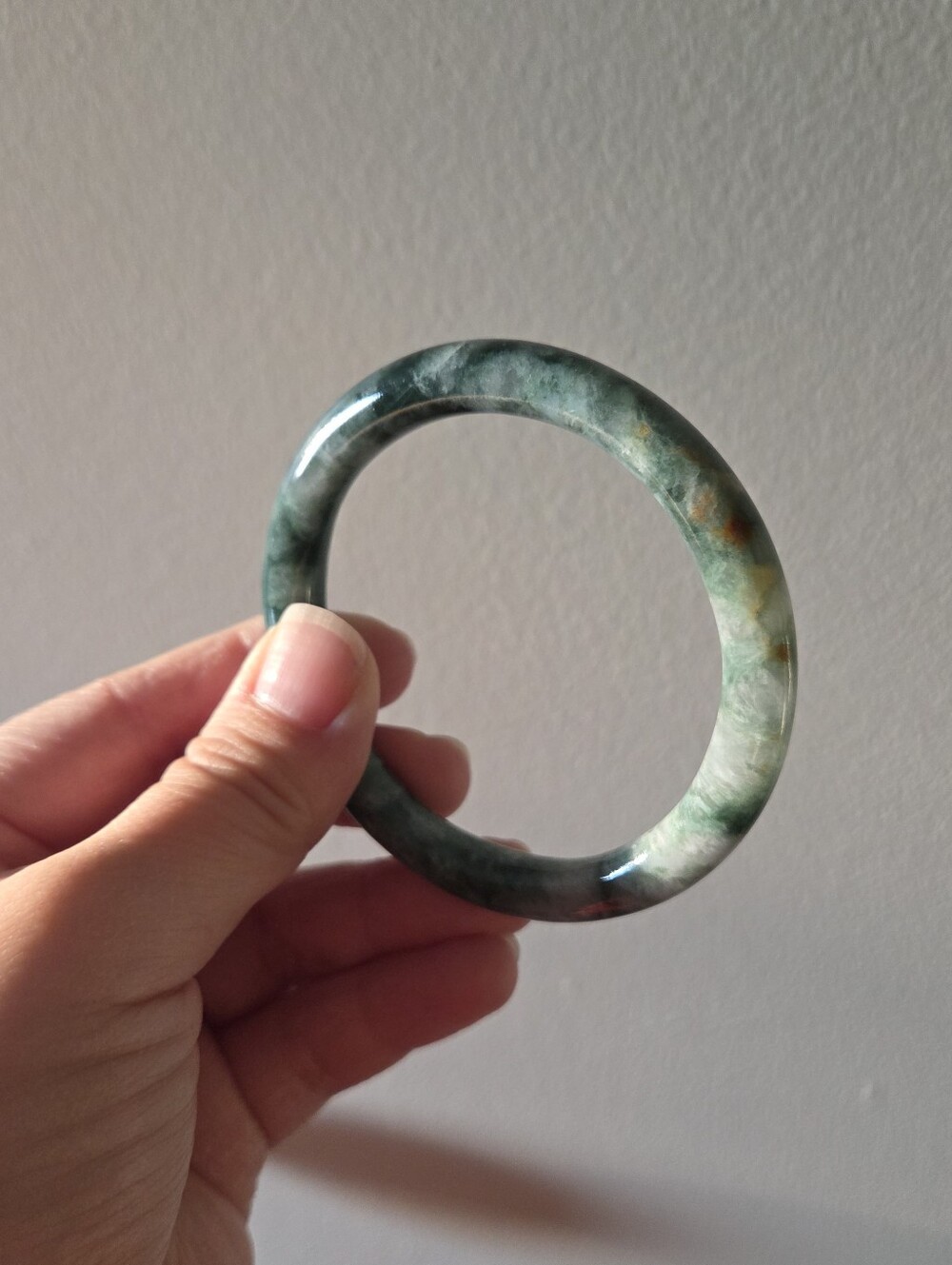 Royal Green Jade Bangle